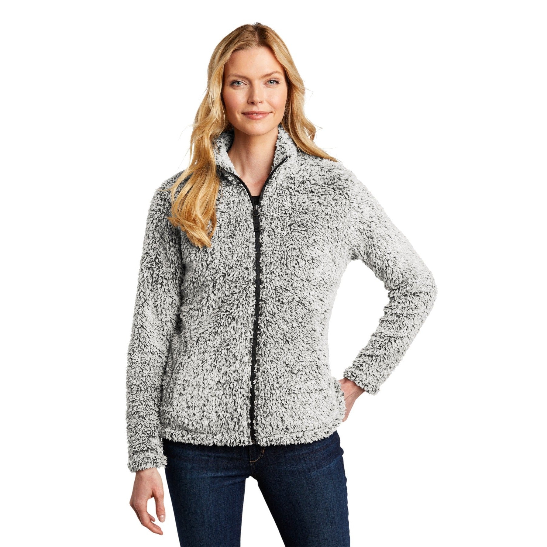 Port Authority-Port Authority ® Women's Cozy Fleece Jacket. L131-MedTech-2